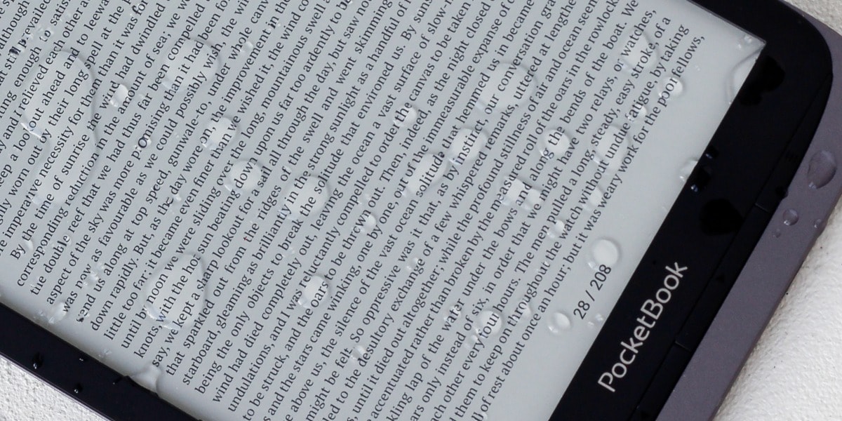 Водоустойчив електронен четец с IPX7 или IPX8: колко добре е защитено вашето устройство?